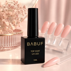 Top Coat | Peach Pink Top | TCC4 | 15ml - Img 2