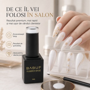 Baza Rubber | Albul Perfect | RB23 | 15ml - Img 7