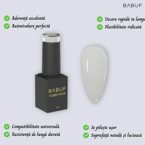 Baza Rubber | Cloud Dancer | RBG22 | 15ml - Img 2