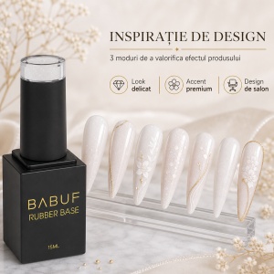 Baza Rubber | Cloud Dancer | RBG22 | 15ml - Img 6