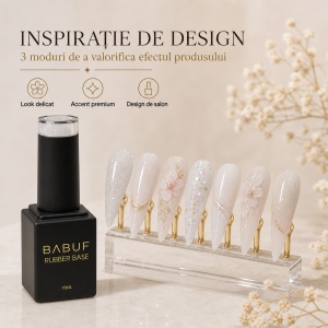 Baza Rubber | Crystal Milk | RBG7 | 15ml - Img 6