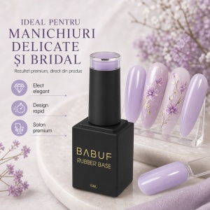 Baza Rubber | Lavanda | RB10 | 15ml - Img 5
