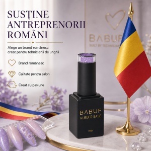 Baza Rubber | Lavender Dream | RBG8 | 15ml - Img 8