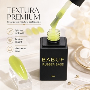 Baza Rubber | Lime Yellow | RB20 | 15ml - Img 4