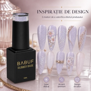 Baza Rubber | Milky Starlight | RBG13 | 15ml - Img 6
