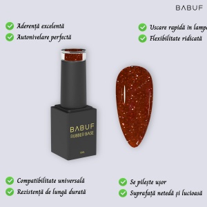 Baza Rubber | Ruby Flame | RBG3 | 15ml - Img 2