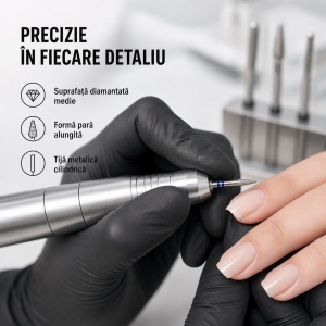Capat Freza / Bit, Diamantat | Mediu | Pară Alungită | BT14 | 4.2x12 mm - Img 5