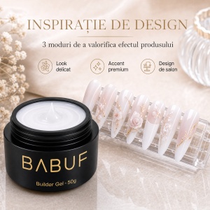 Gel de Constructie Autonivelant | Alb Laptos Vanilat | BG12 | 50g - Img 6