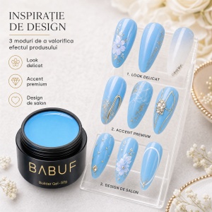 Gel de Constructie Autonivelant | Baby Blue | BG16 | 50g - Img 6
