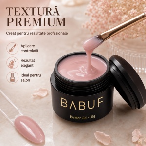Gel de Constructie Autonivelant | Latte Nude | BG25 | 30g - Img 4