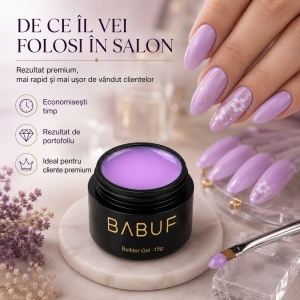 Gel de Constructie Autonivelant | Lila Pastel | BG10 | 15g - Img 7