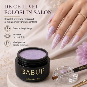 Gel de Constructie Autonivelant | Lilac Elixir | BGPA1 | 15g - Img 7