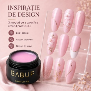 Gel de Constructie Autonivelant | Milky Pink | BG4 | 30g - Img 6
