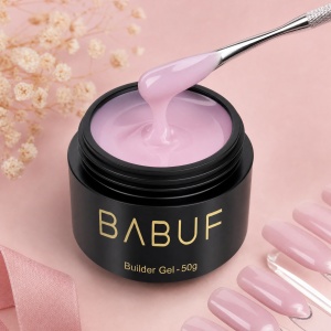 Gel de Constructie Autonivelant | Milky Pink Cloud | BG13 | 50g - Img 2