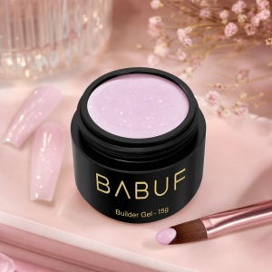Gel de Constructie Autonivelant | Milky Pink Sparkle | BGG11 | 15g - Img 2