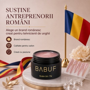 Gel de Constructie Autonivelant | Nude Sparkle | BGG2 | 15g - Img 8