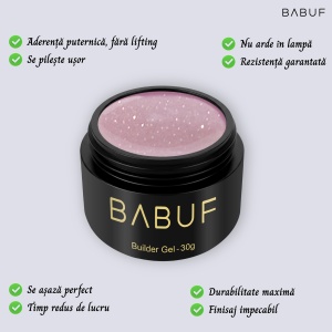 Gel de Constructie Autonivelant | Nude Sparkle | BGG2 | 30g - Img 2
