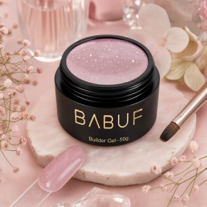 Gel de Constructie Autonivelant | Nude Sparkle | BGG2 | 50g - Img 2