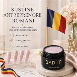 Gel de Constructie Autonivelant | Pearl Blush Glow | BGG10| 30g - Img 8