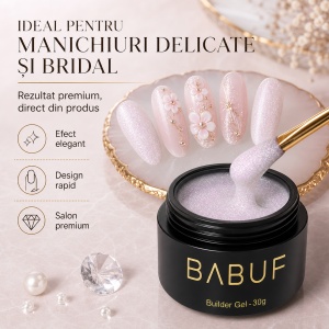Gel de Constructie Autonivelant | Pearl Dust | BGP13 | 30g - Img 5