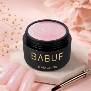 Gel de Constructie Autonivelant | Pearl Pink Shimmer | BGG7 | 50g - Img 2