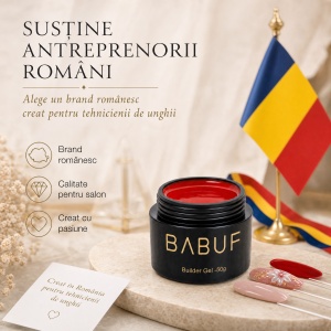 Gel de Constructie Autonivelant | Roșu În Flăcări | BG18 | 50g - Img 8