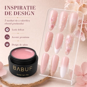 Gel de Constructie Autonivelant | Roz Șampanie | BG7 | 50g - Img 6