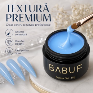 Gel de Constructie Autonivelant Smart | Baby Blue | SBG6 | 15g - Img 4