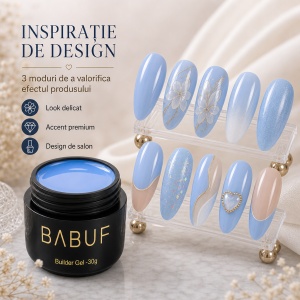 Gel de Constructie Autonivelant Smart | Baby Blue | SBG6 | 30g - Img 6