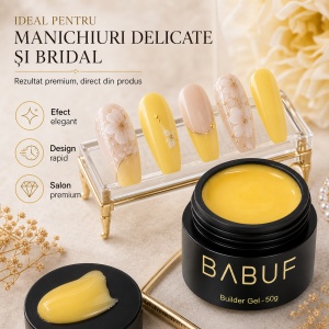 Gel de Constructie Autonivelant Smart | Galben Lămâie | SBG12 | 50g - Img 5