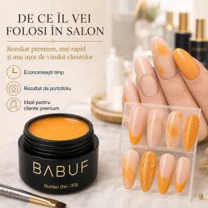 Gel de Constructie Autonivelant Smart | Galben Mango | SBG11 | 30g - Img 7