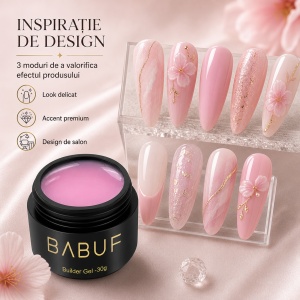 Gel de Constructie Autonivelant | Soft Pink | BG9 | 30g - Img 6