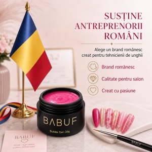 Gel de Constructie Camuflaj | Hot Pink Shimmer | CBG2 | 30g - Img 8