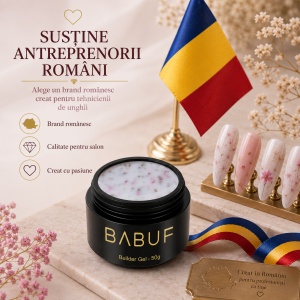 Gel de Constructie Flori Uscate | Milky Bloom | BGFU3 | 50g - Img 8