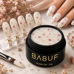 Gel de Constructie Flori Uscate | Milky Flowers | BGFU4 | 50g - Img 3