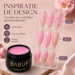 Gel de Constructie Fosforescent | Barbie Fosforescent | FBG3 | 50g - Img 6