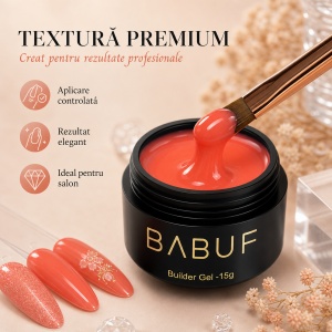 Gel de Constructie Fosforescent | Portocaliu Fosforescent | FBG1 | 15g - Img 4