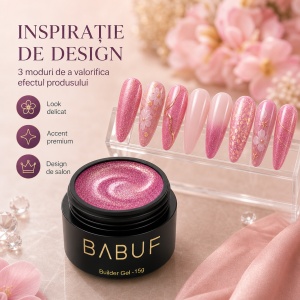 Gel de Constructie Mermaid | Fuchsia Shimmer | MBG7 | 15g - Img 6