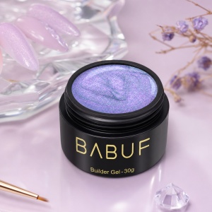 Gel de Constructie Mermaid | Lilac Shimmer | MBG5 | 30g - Img 2