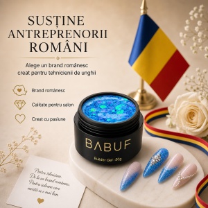 Gel de Constructie Reflectiv Autonivelant | Aqua Glitter | GBG3 | 50g - Img 8