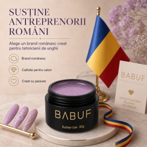 Gel de Constructie Reflectiv Autonivelant | Lilac Sparkle | GBG13 | 50g - Img 8