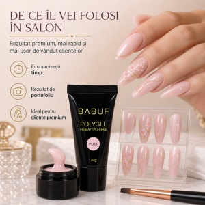 Polygel | Pink Nude | PLG3 | 30g - Img 7