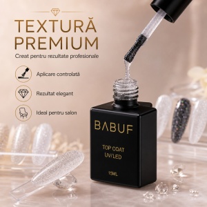 Top Coat | Diamond Glitter Top | TCG2 | 15ml - Img 4