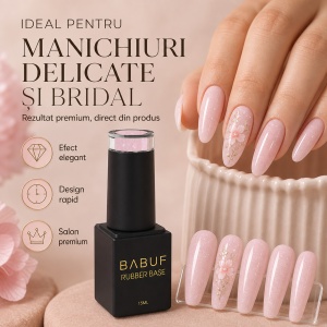 Baza Rubber | Blush Elixir | RBPA8 | 15ml - Img 5