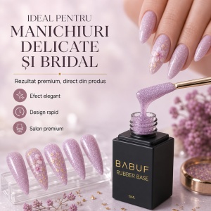 Baza Rubber | Diva Lila | RBG18 | 15ml - Img 5