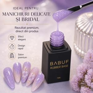 Baza Rubber | Lavender Dream | RBG8 | 15ml - Img 5