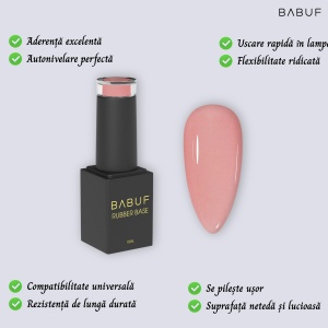 Baza Rubber | Peachy Nude | RB29 | 15ml - Img 2