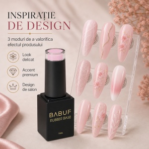 Baza Rubber | Rose Candy | RB25 | 15ml - Img 6