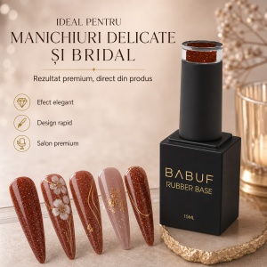 Baza Rubber | Ruby Flame | RBG3 | 15ml - Img 5