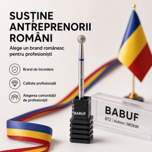 Capat Freza / Bit, Diamantat | Mediu | Bilă Diamantată | BT2 | 4x4 mm - Img 8